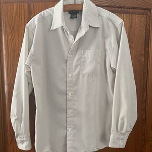 🪁 George Long Sleeve Dress Shirt Boys Size L
